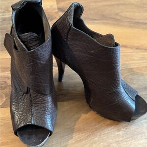 Pedro Garcia Dark Brown Heeled Boots